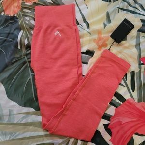 NWT Oner Active Classic Seamless Leggings Coral Marl - XL